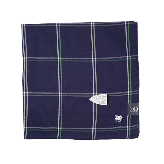 【GOODS】先染めチェック柄ハンカチPLM5054