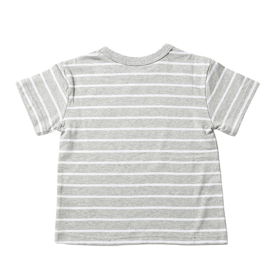 【KIDS】プレイヤー刺繍ボーダーTシャツ