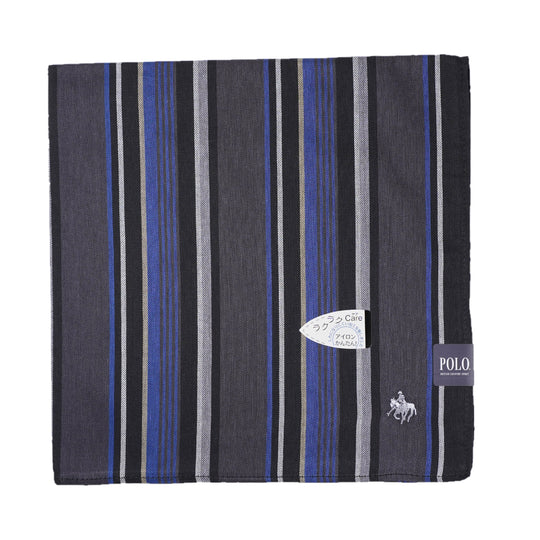 【GOODS】先染めストライプ柄ハンカチPLM5056