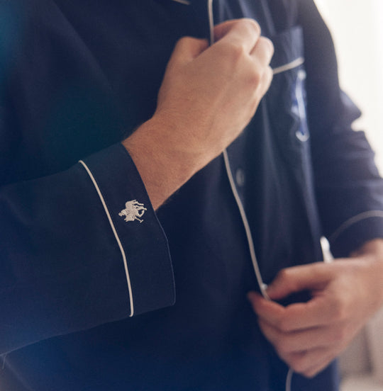 【MEN’S】先染めオックスパジャマ