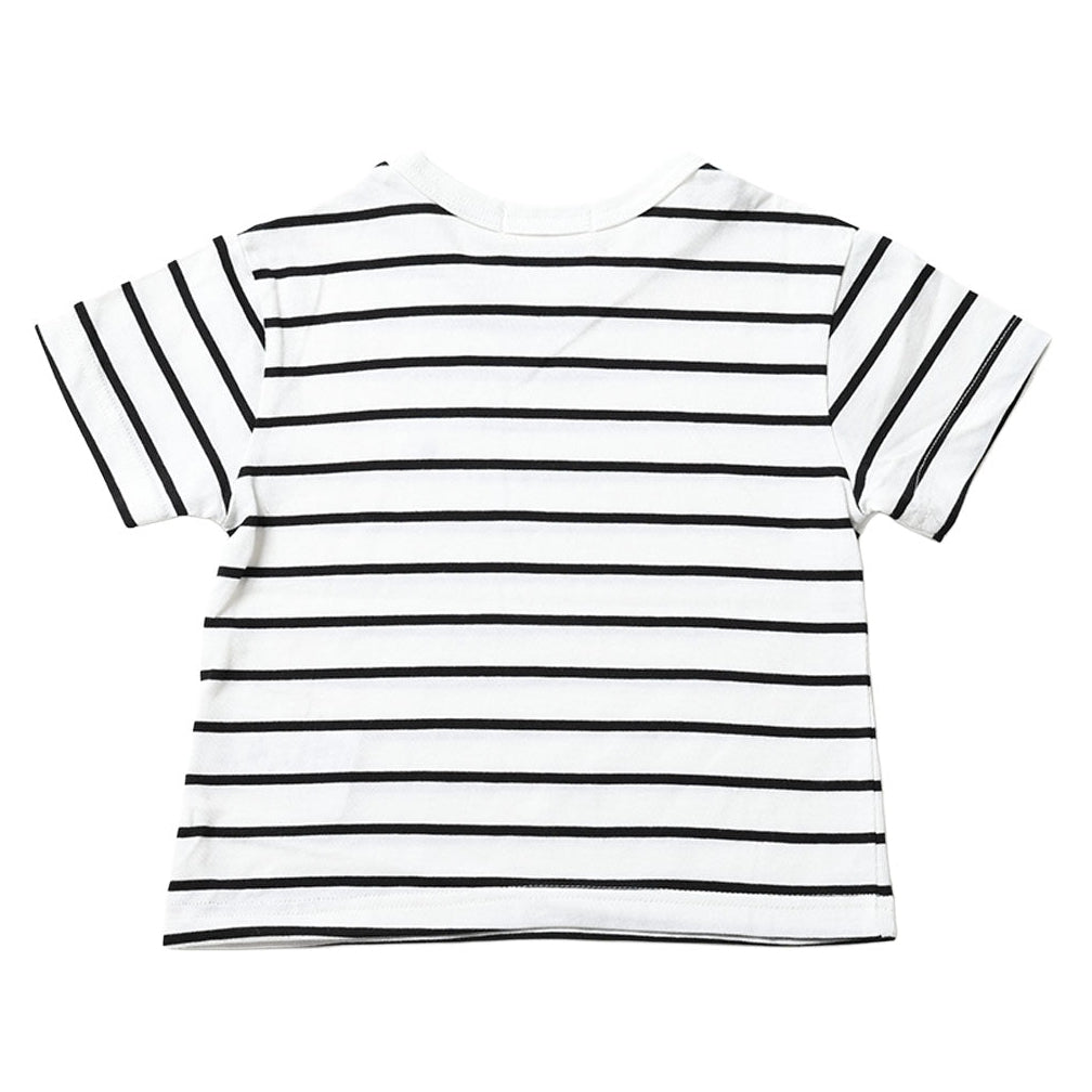 【KIDS】プレイヤー刺繍ボーダーTシャツ