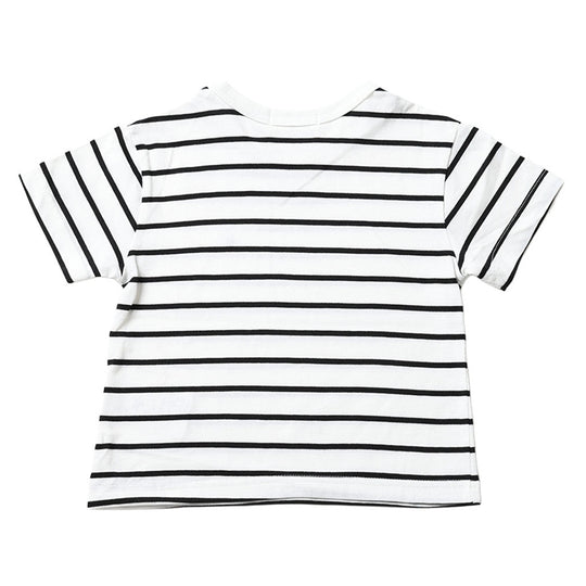 【KIDS】プレイヤー刺繍ボーダーTシャツ