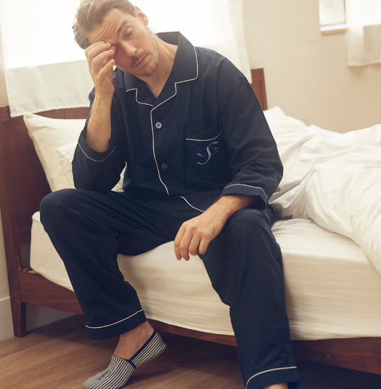 【MEN’S】先染めオックスパジャマ