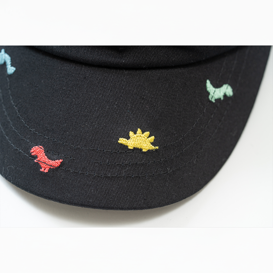 【BABY】【KIDS】キョウリュウ刺繍キャップ