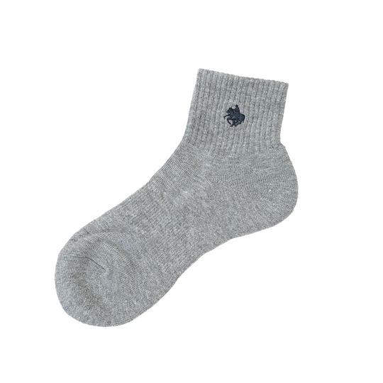 【MEN’S】プレイヤー刺繍クルー丈ソックス3足セット