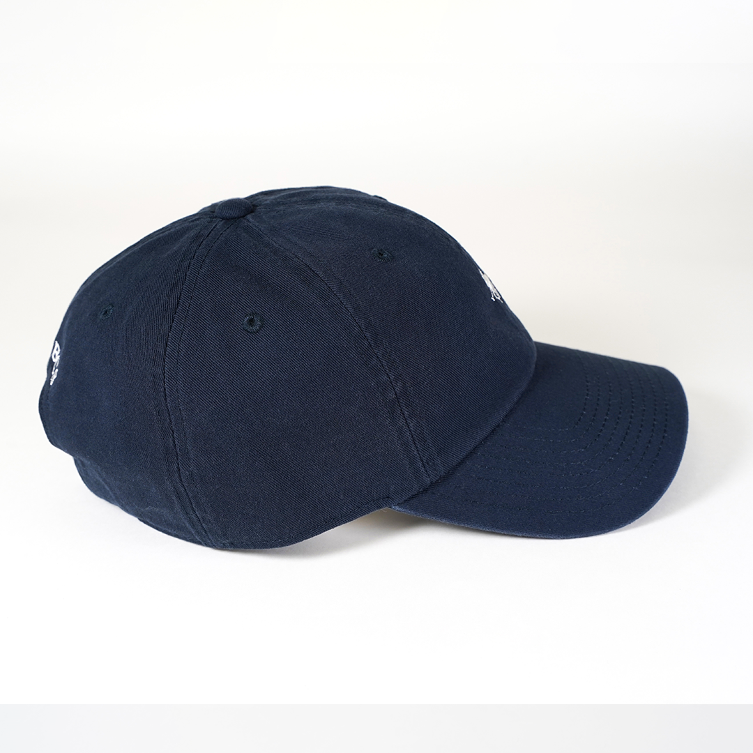 【UNISEX】プレイヤー刺繍コットンキャップ