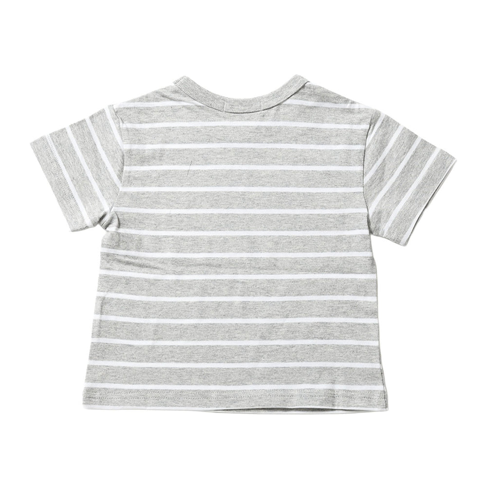 【BABY】プレイヤー刺繍ボーダーTシャツ