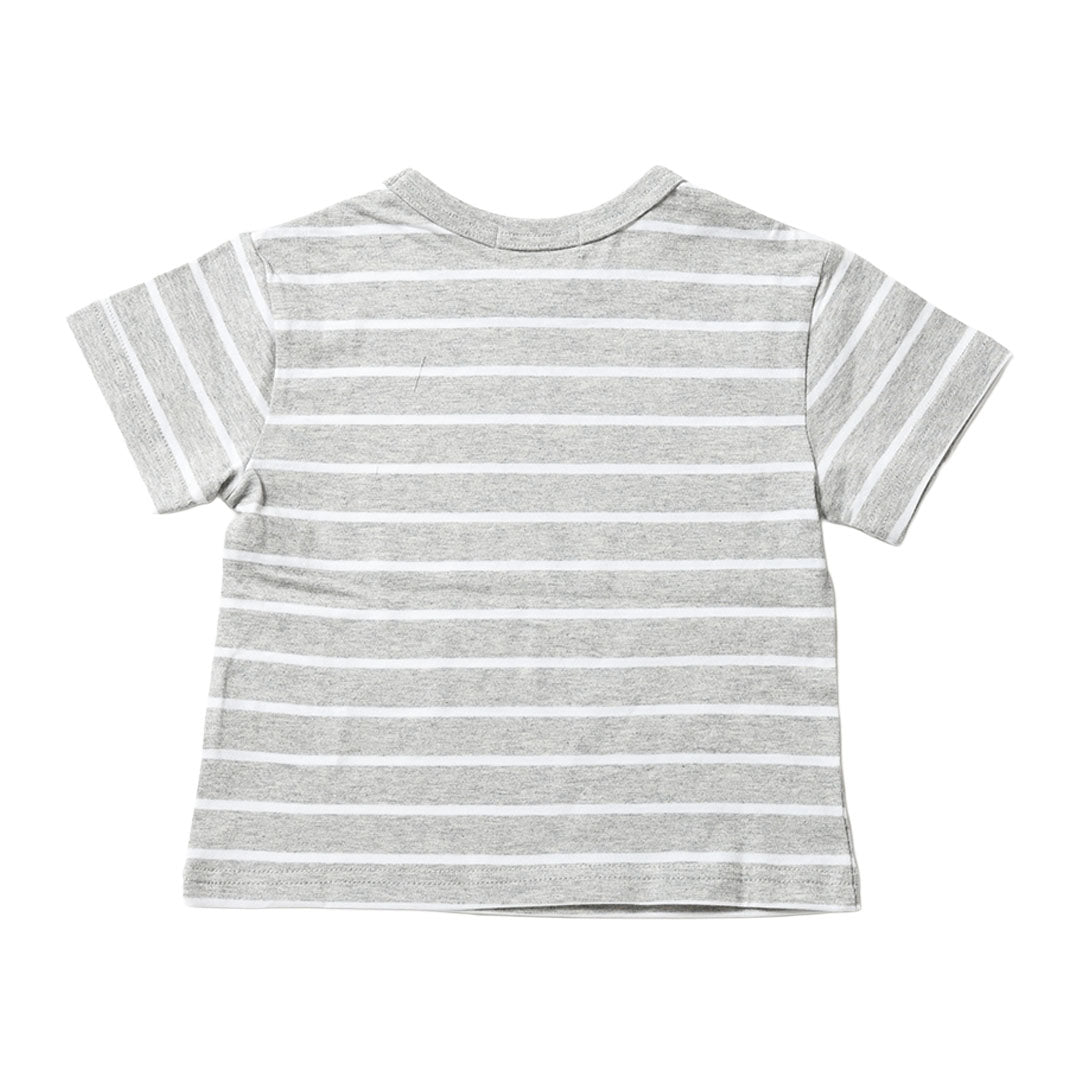 【BABY】プレイヤー刺繍ボーダーTシャツ