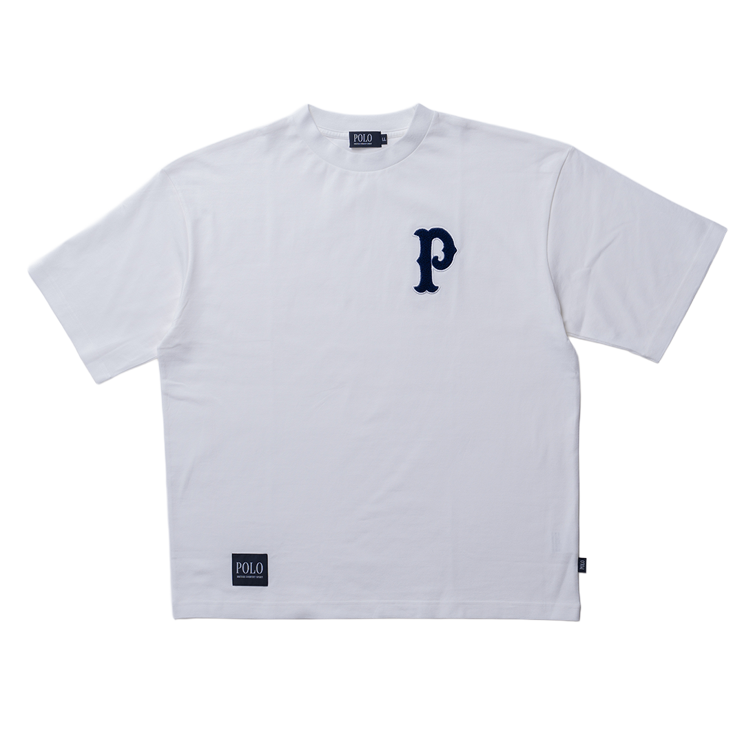 Chenille P Logo Tシャツ