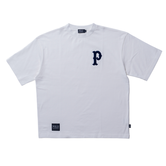 Chenille P Logo Tシャツ