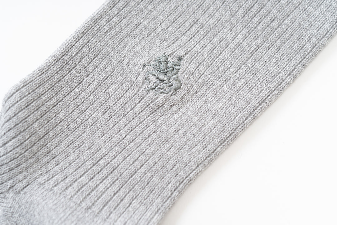 【MEN’S】POLOワンポイントリブソックス