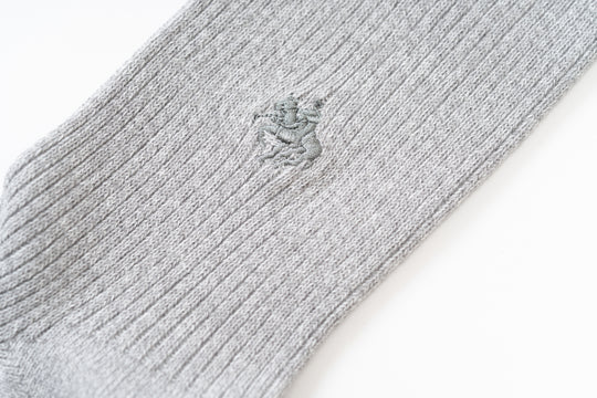 【MEN’S】POLOワンポイントリブソックス