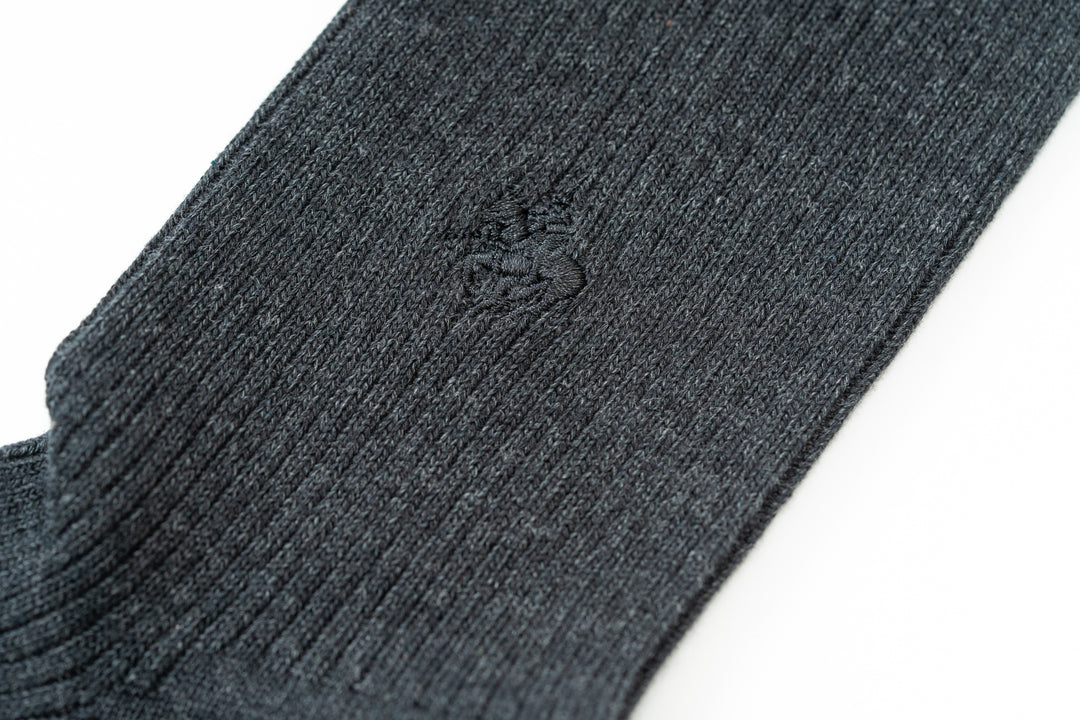 【MEN’S】POLOワンポイントリブソックス