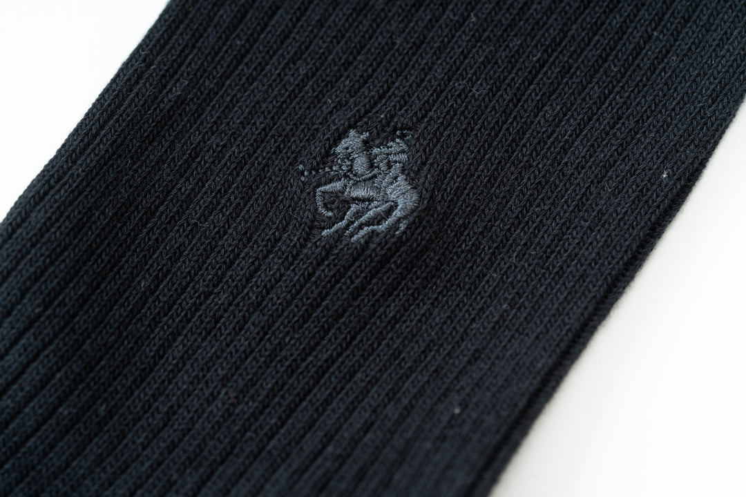 【MEN’S】POLOワンポイントリブソックス