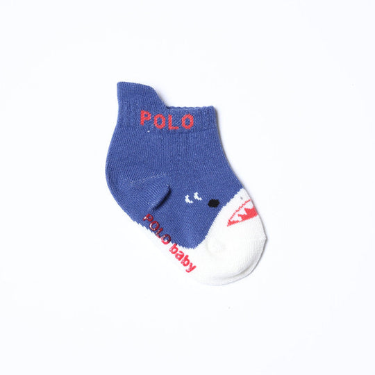 【BABY】【KIDS】３Pソックス　サメ・ペンギン