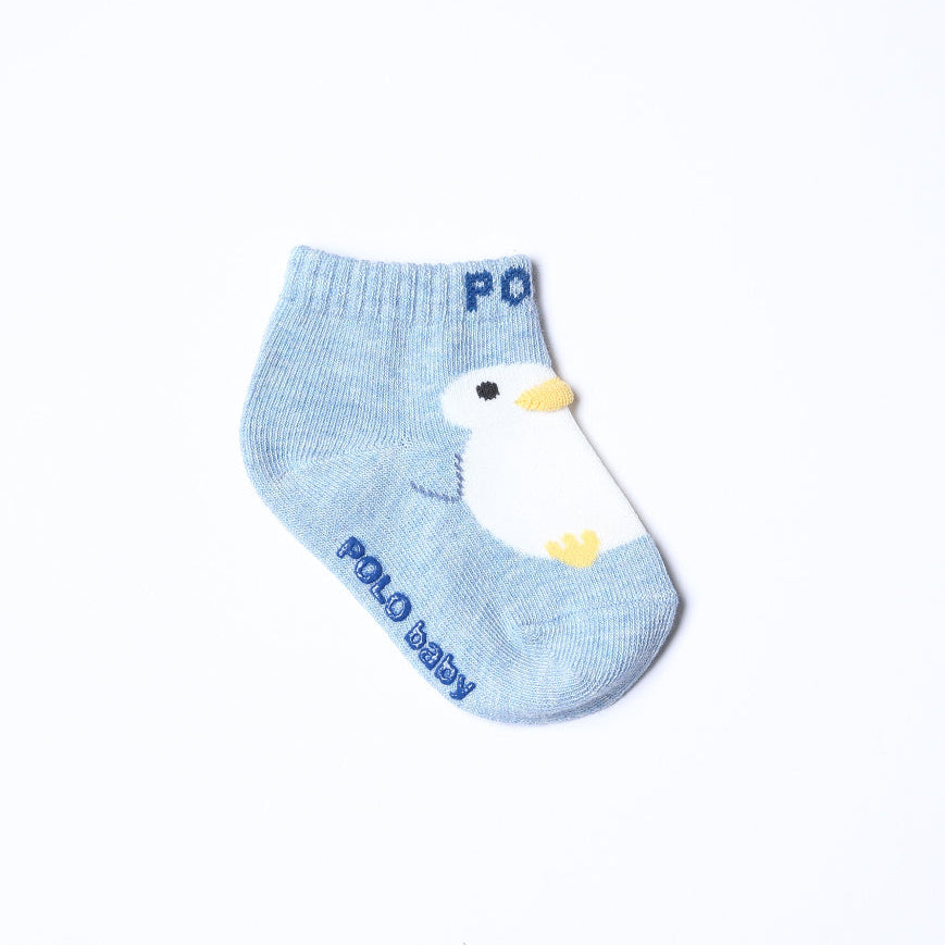 【BABY】【KIDS】３Pソックス　サメ・ペンギン