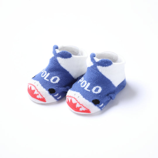 【BABY】立体ソックス（サメ）