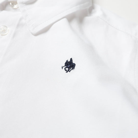 【KIDS】プレイヤー刺繍長袖シャツ