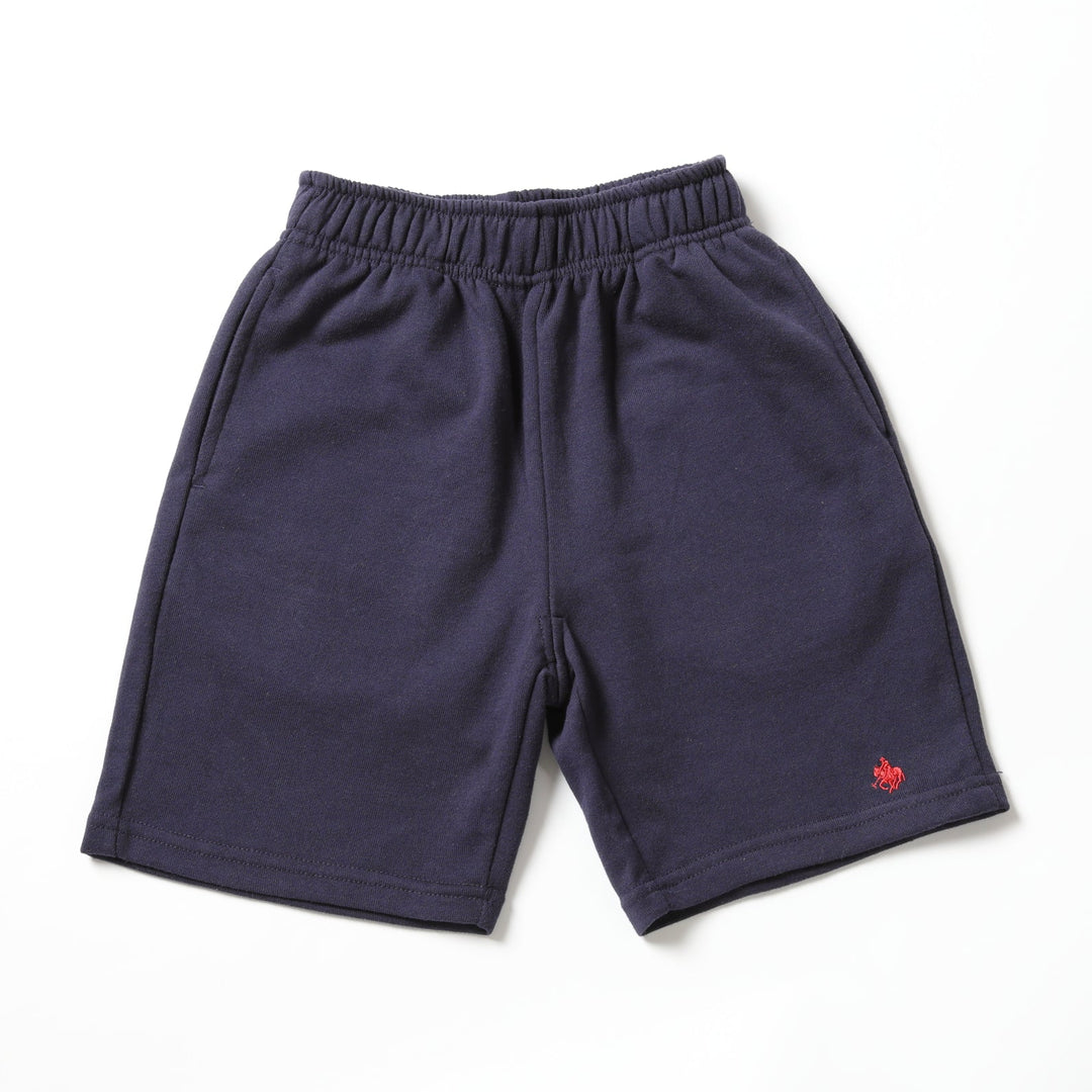 【KIDS】プレイヤー刺繍裏毛ショートパンツ