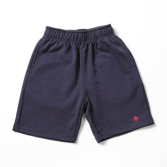 【KIDS】プレイヤー刺繍裏毛ショートパンツ