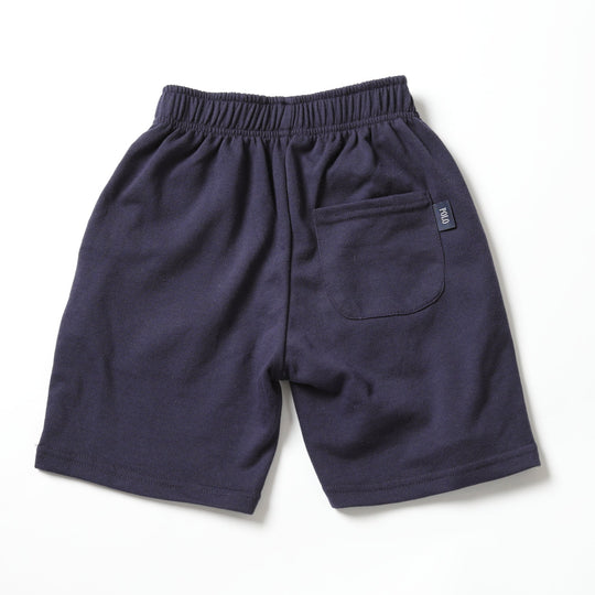 【KIDS】プレイヤー刺繍裏毛ショートパンツ