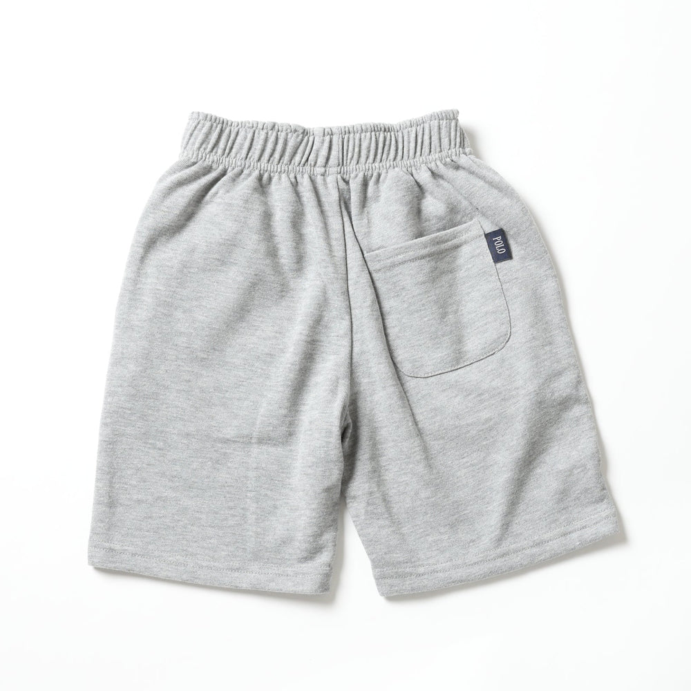 【KIDS】プレイヤー刺繍裏毛ショートパンツ