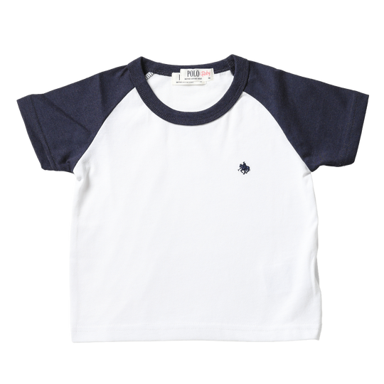 【BABY】ラグラン配色Tシャツ