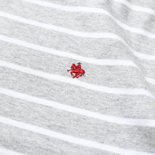 【KIDS】プレイヤー刺繍ボーダーTシャツ