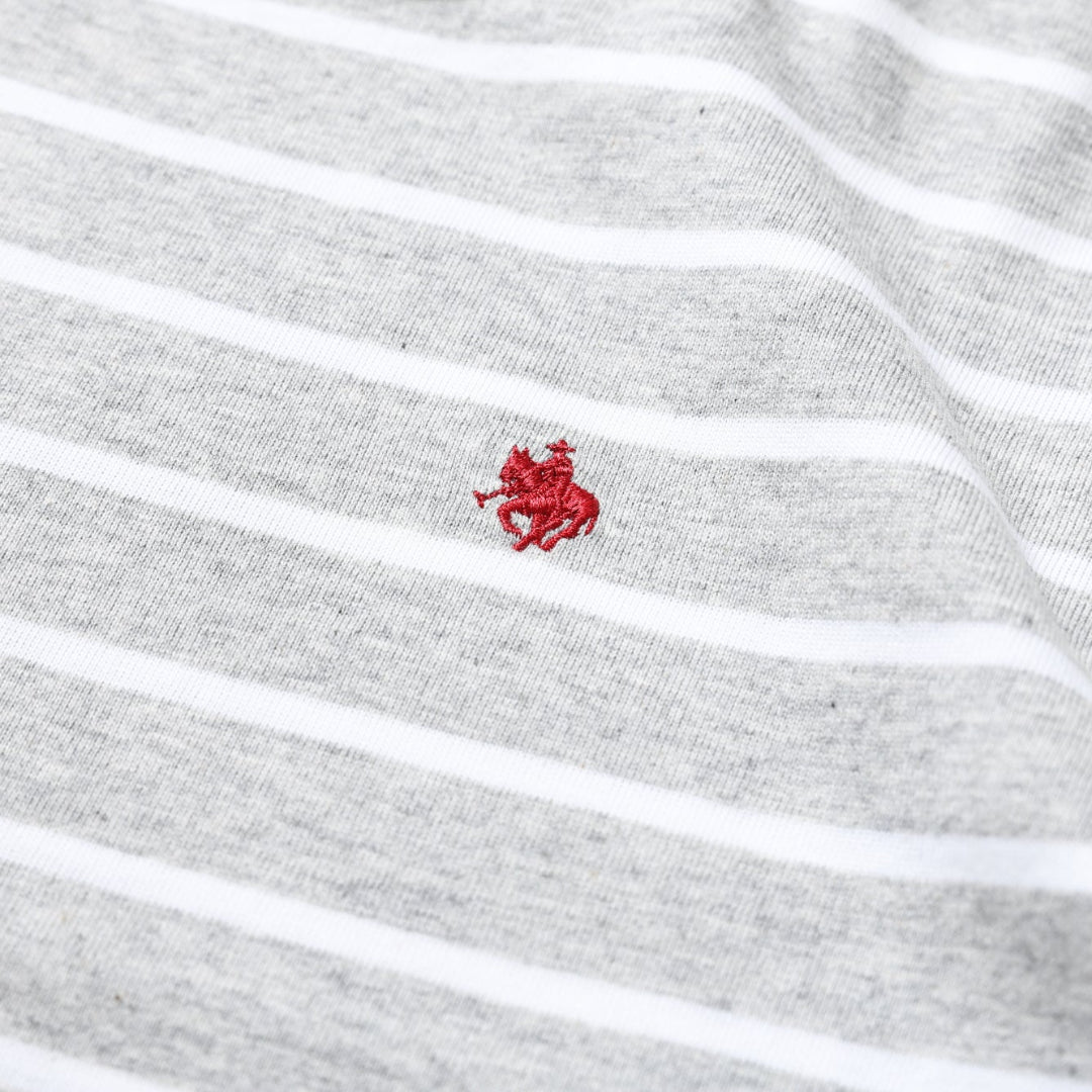 【BABY】プレイヤー刺繍ボーダーTシャツ