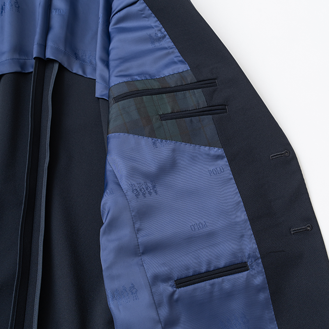 【MENS】ハイストレッチシングルブレザー