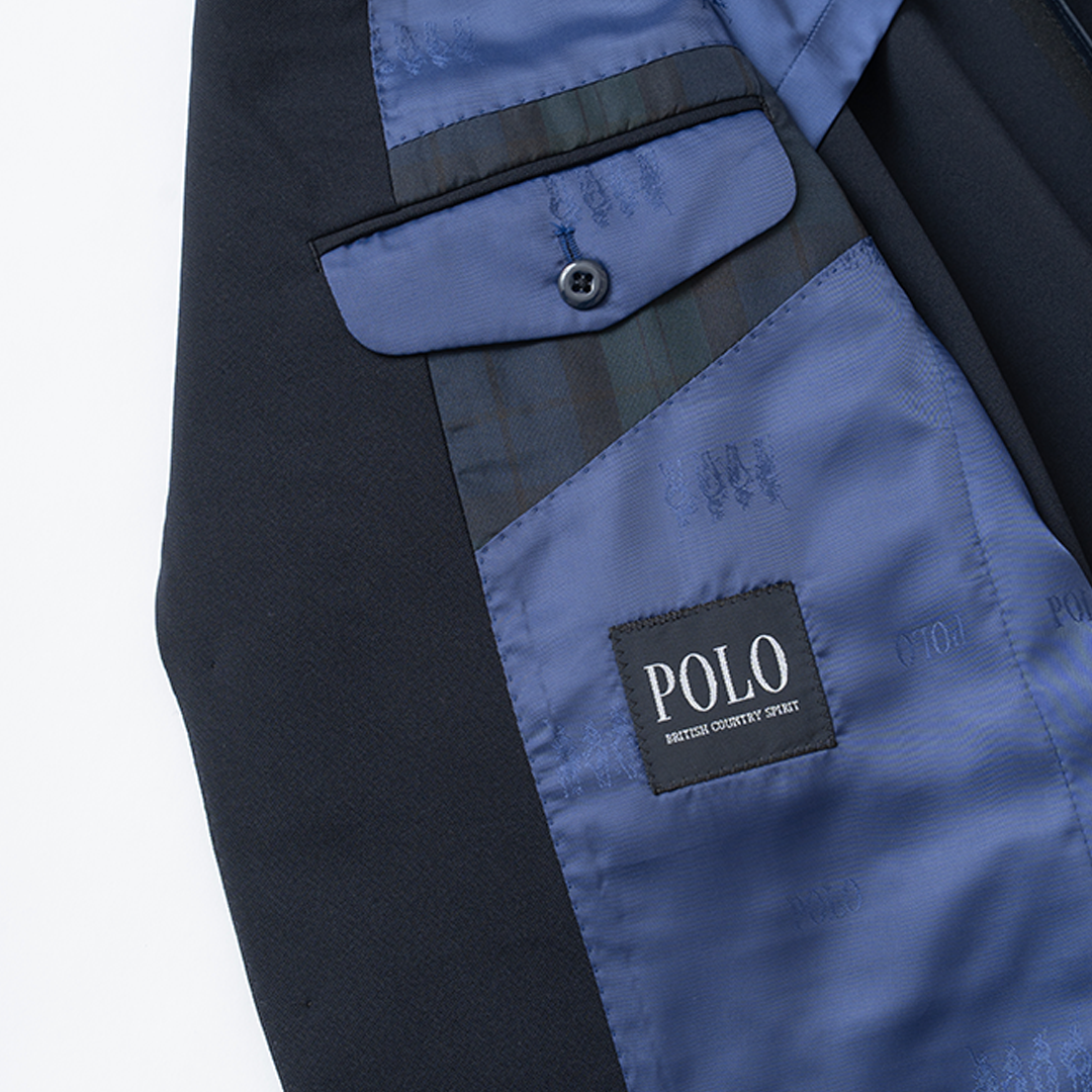 【MENS】ハイストレッチシングルブレザー