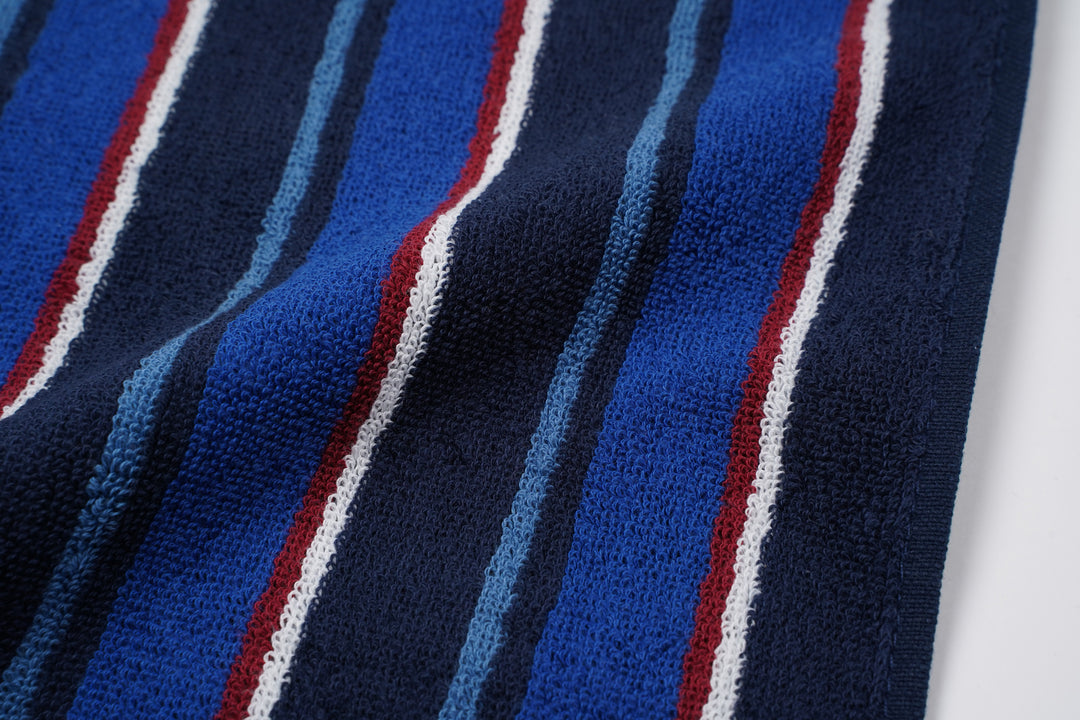 【GOODS】ストライプ柄タオルハンカチタオルPLT5497