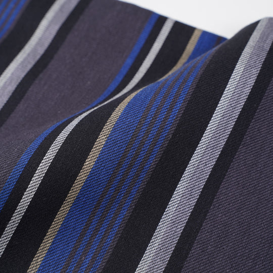 【GOODS】先染めストライプ柄ハンカチPLM5056