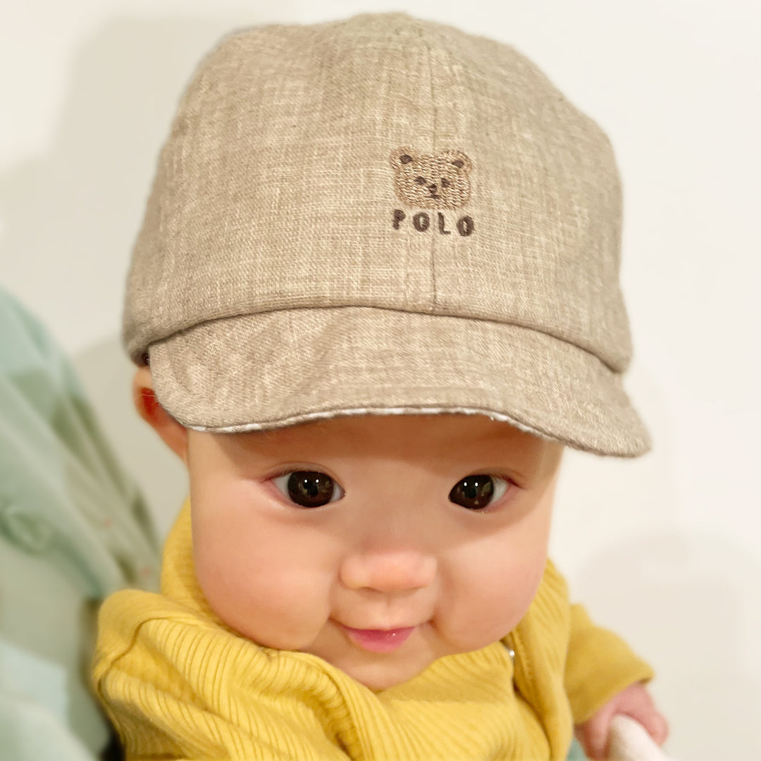 【BABY】くま刺繍BABYCAP