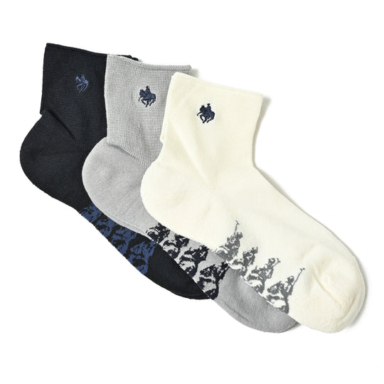 【MEN’S】4players ミドル丈ソックス
