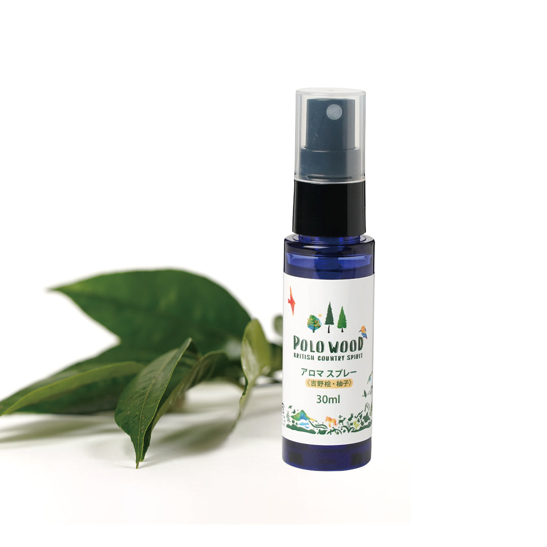 【POLO WOOD】アロマスプレー（吉野ひのき・ユズ）
