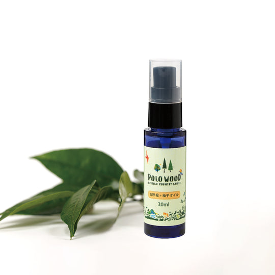【POLO WOOD】エッセンシャルオイル　吉野ひのき+柚子