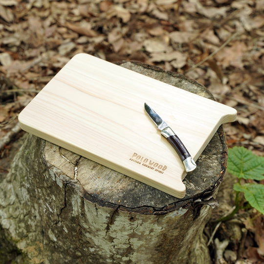 【POLO WOOD】吉野ひのきカッティングボード・S