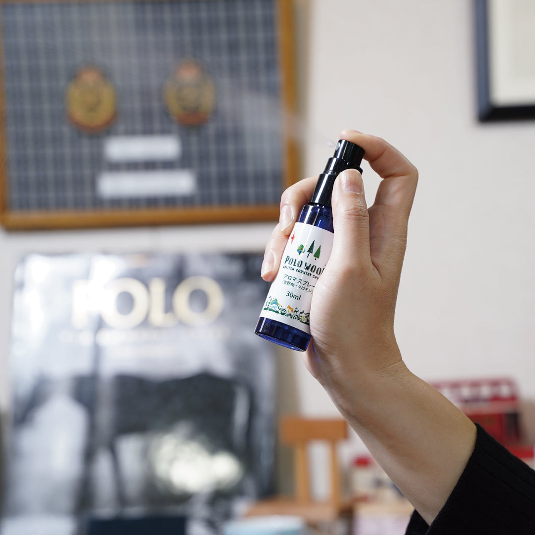 【POLO WOOD】アロマスプレー（吉野ひのき・クロモジ）