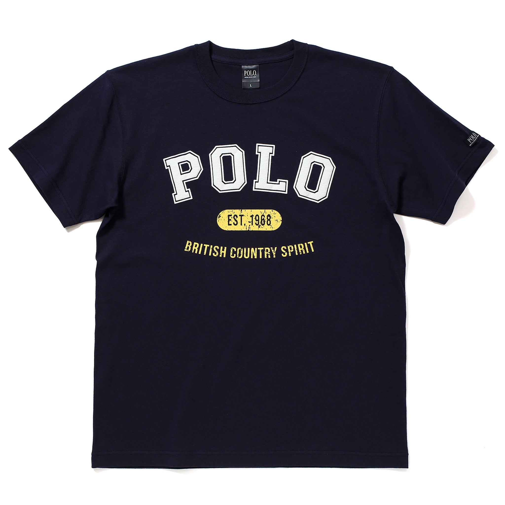 MEN'S】POLOビンテージ調プリント/ヘビーオンスTシャツ – POLO British