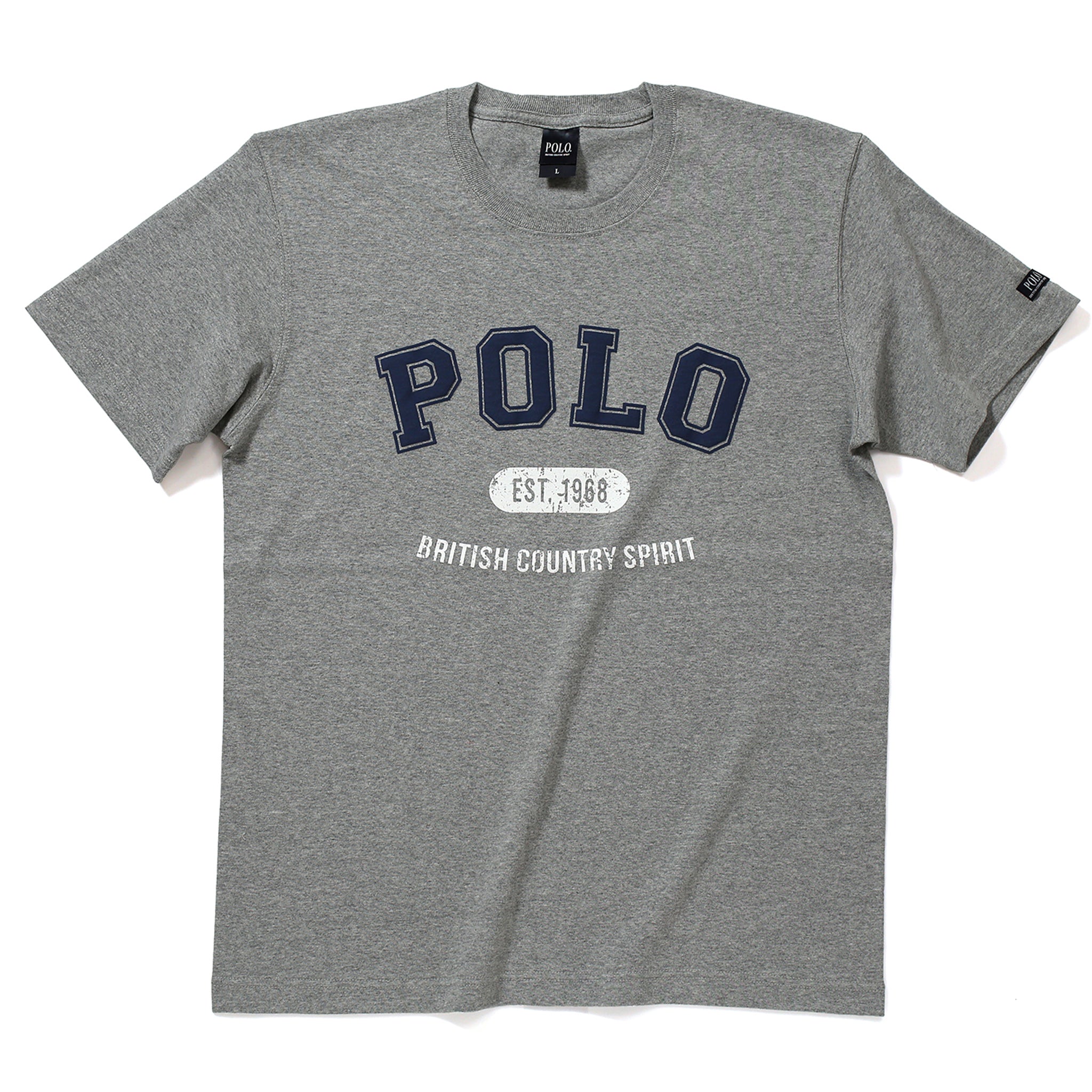 MEN'S】POLOビンテージ調プリント/ヘビーオンスTシャツ – POLO British