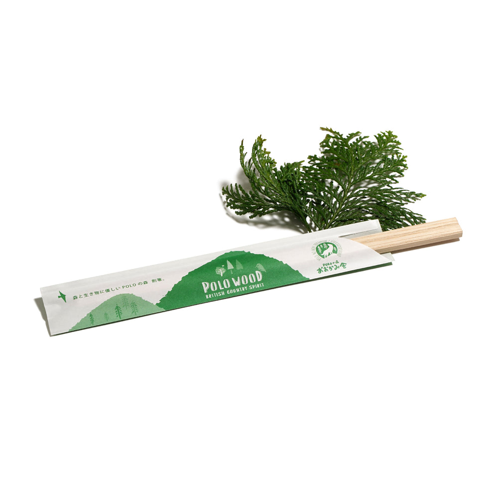 【POLO WOOD】吉野ひのき国産割り箸・10膳