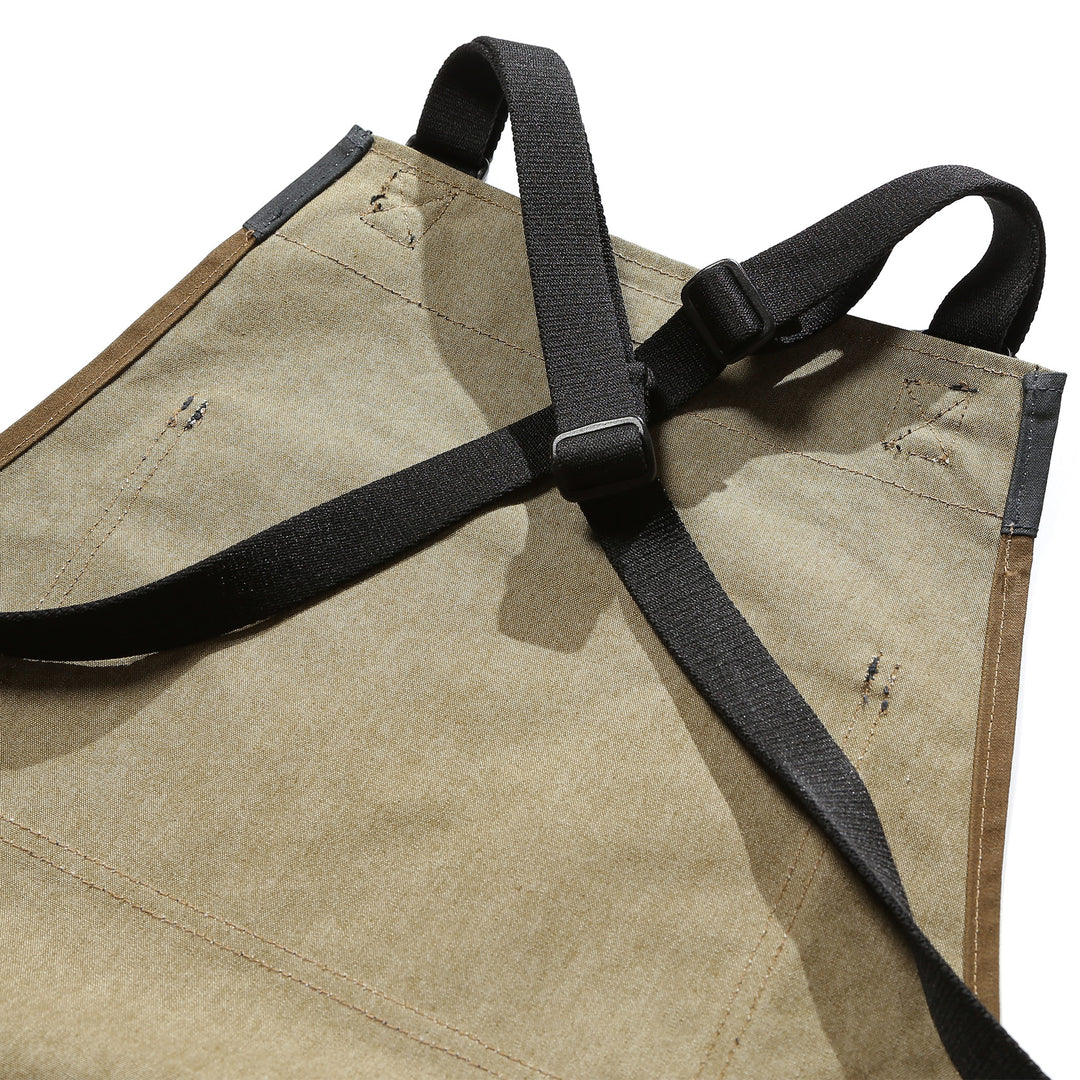 【MEN’S】難燃繊維”モダクリル”アウトドアワークエプロン【POLO】