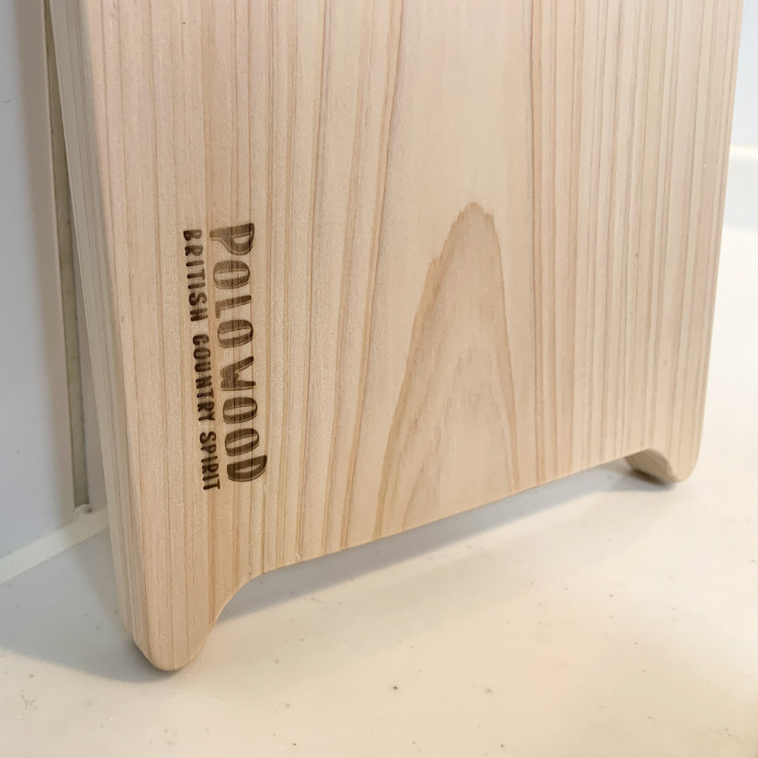 【POLO WOOD】吉野ひのきカッティングボード・S