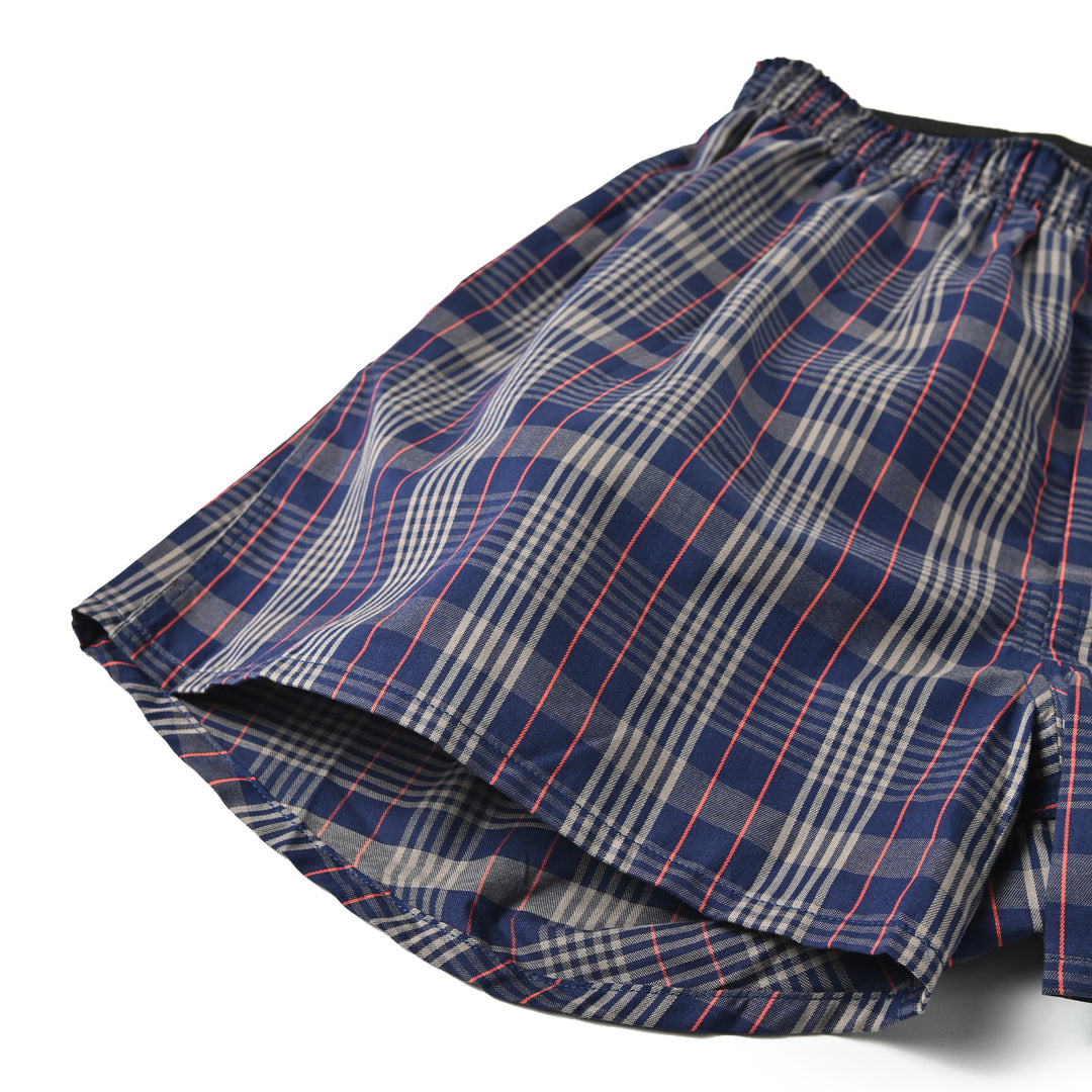 【MEN’S】先染めチェックトランクス