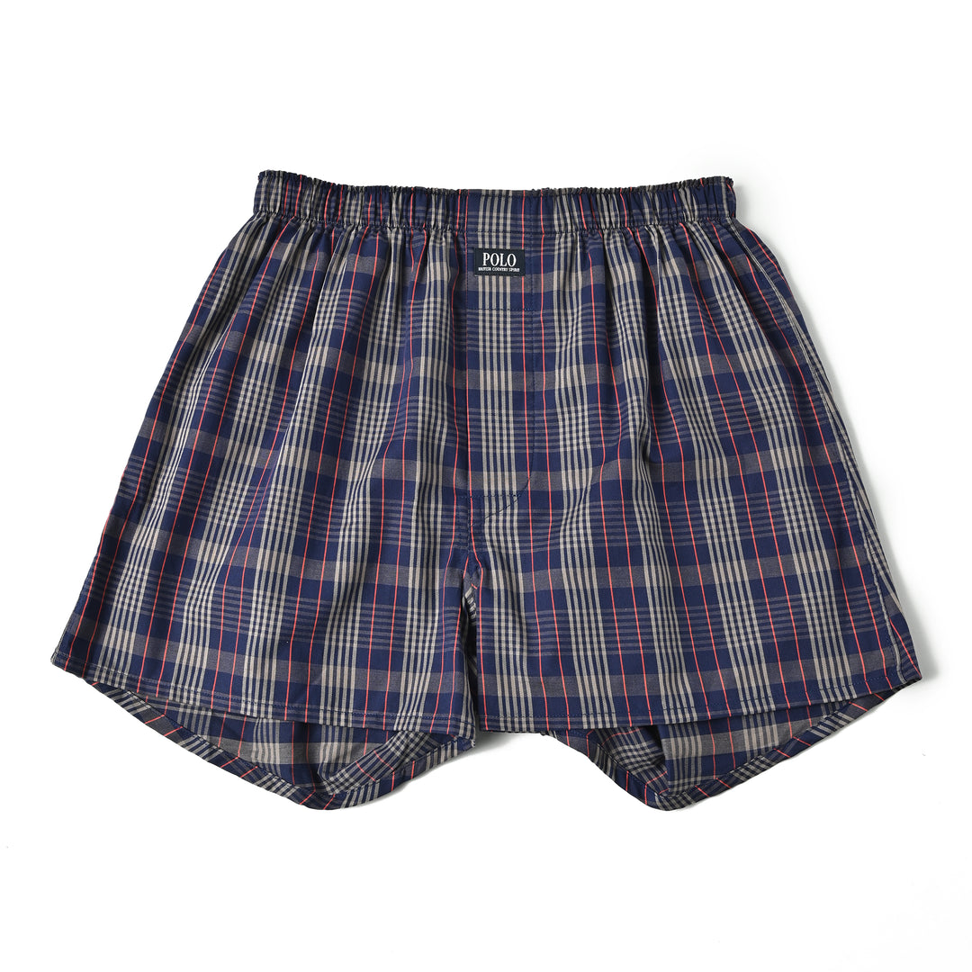 【MEN’S】先染めチェックトランクス