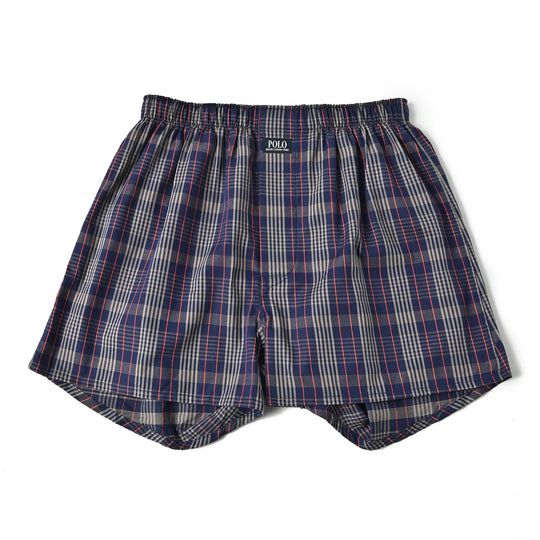 【MEN’S】先染めチェックトランクス