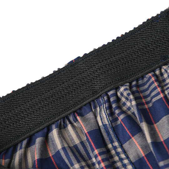 【MEN’S】先染めチェックトランクス