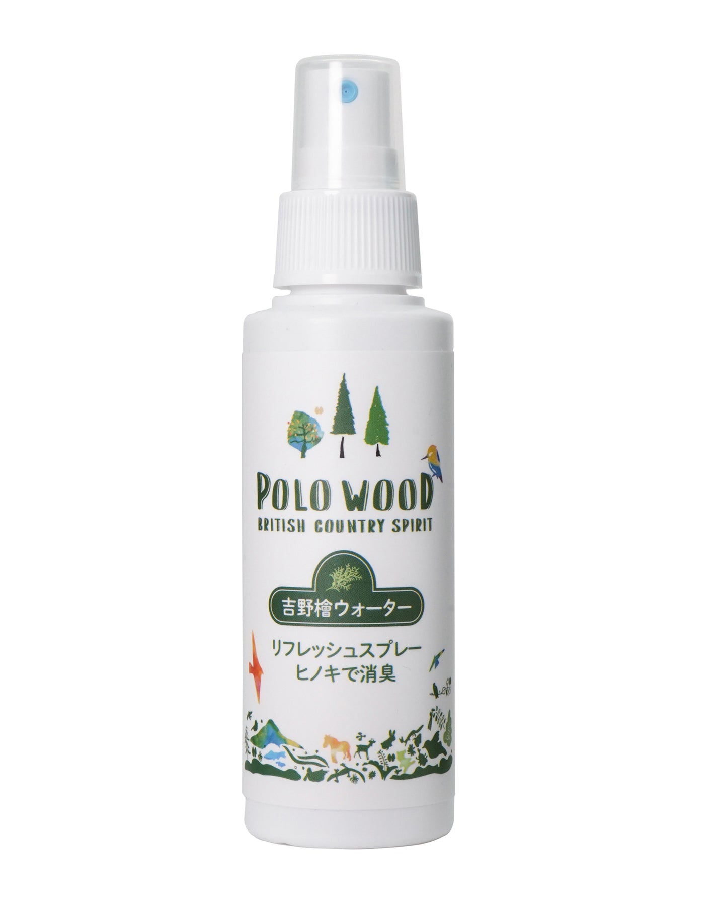 POLO WOOD】吉野ひのき ウォーター ルームミスト 100ml – POLO British