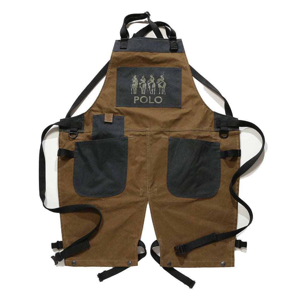 【MEN’S】難燃繊維”モダクリル”アウトドアワークエプロン【POLO】